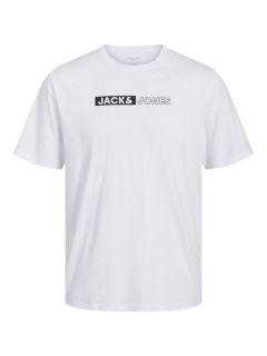 Jack & Jones - Corp Logo Play T-Shirt - Hvid (1)