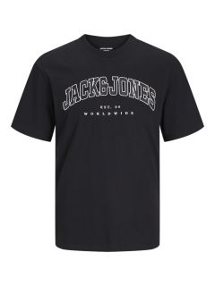 Jack & Jones - Caleb Varsity T-Shirt - Sort (1)