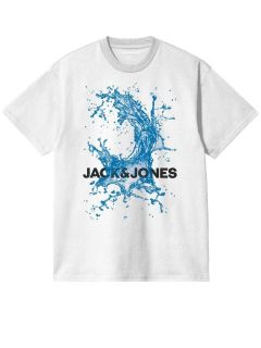 Jack & Jones - Ocean Splash T-Shirt - Hvid (1)