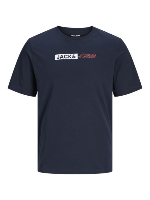 Jack & Jones - Corp Logo Play T-Shirt - Navy Blazer billede 1