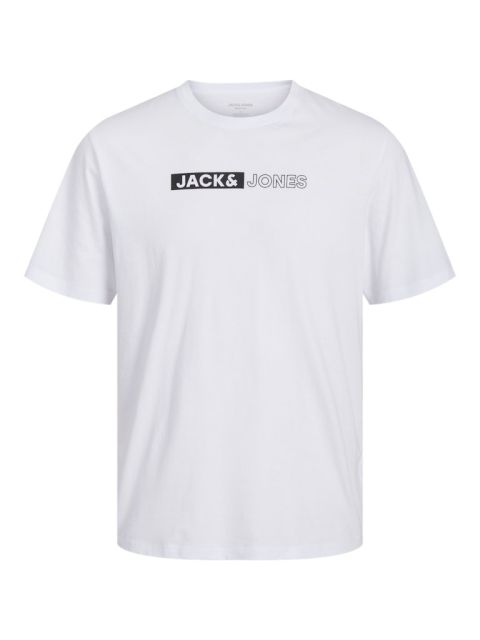 Jack & Jones - Corp Logo Play T-Shirt - Hvid billede 1