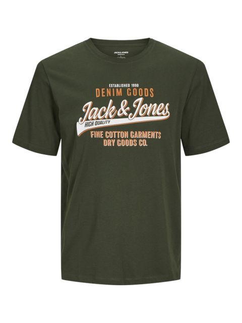 Jack & Jones - Logo T-Shirt AW24 - Kombu Green billede 1