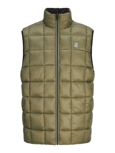 Jack & Jones - Brook Vendbar Vest - Sort/Grøn billede 2